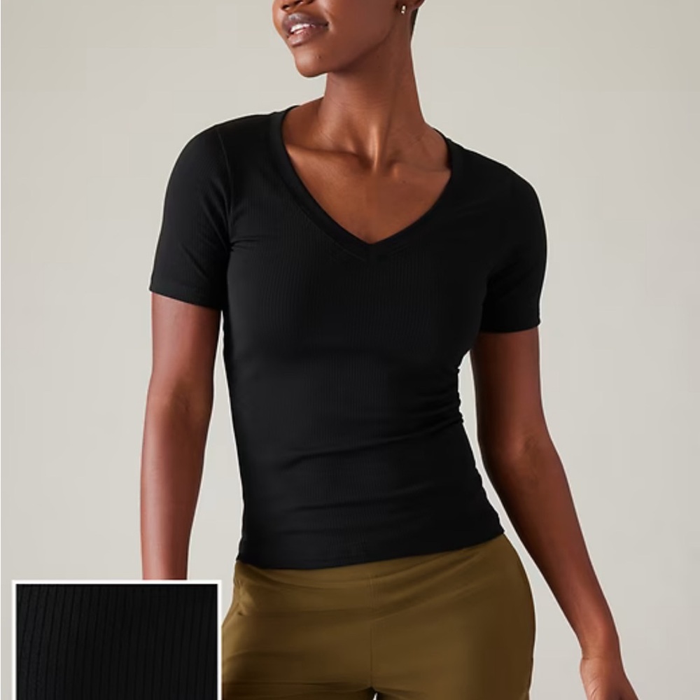 Athleta Renew V-Neck Tee